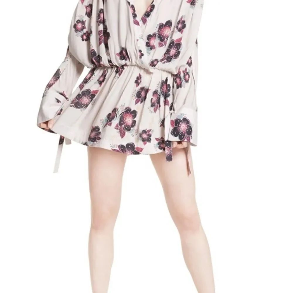 Free People Tuscan Dreams Floral Mini Dress Small - Picture 7 of 15